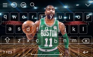 Kyrie Irving Keyboard & HD wallpapers تصوير الشاشة 1