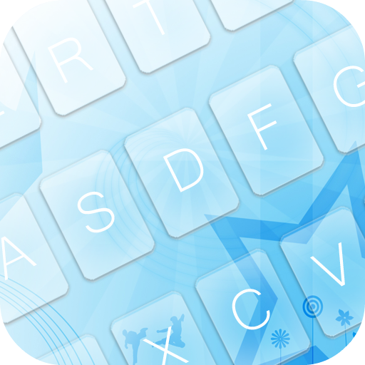 Little Blue Point Keyboard