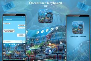 Ocean Live Keyboard Affiche