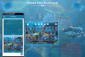 Ocean Live Keyboard capture d'écran 1