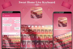 Sweet Home Keyboard Affiche