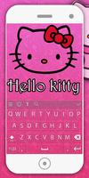 Pink Kitty Keyboard Theme 포스터