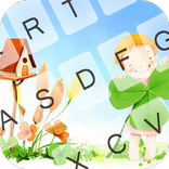 Lovely Girl for Emoji Keyboard