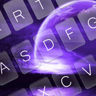 Purple Passion Keyboard Theme simgesi