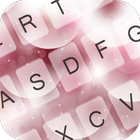 Pink Bubbles Keyboard Theme icône