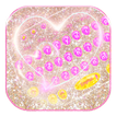 Pink gold Glitter Love Theme