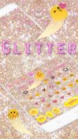 Pink gold Glitter Love Theme 截图 1