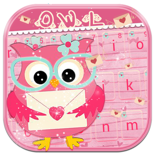 Love owl Keyboard Theme