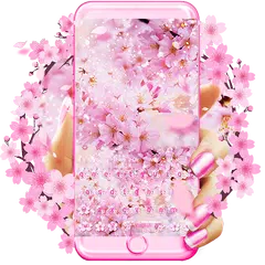 Sakura Flower Keyboard Theme APK download