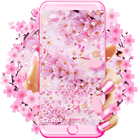 Sakura Çiçek Klavye Tema simgesi