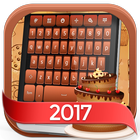 Keyboard Plus Brown آئیکن