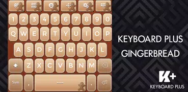 Keyboard Plus Gingerbread