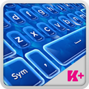 Keyboard Plus Glow Blue APK