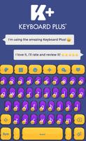 Clavier plus Emoji Affiche