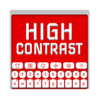 High Contrast Keyboard ไอคอน