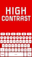 High Contrast Keyboard پوسٹر