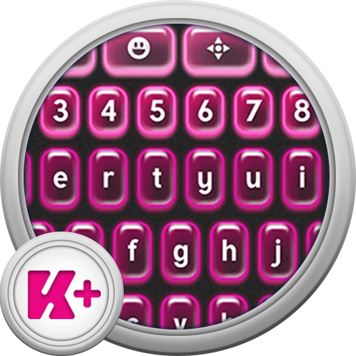 Tastiera Più Neon Pink