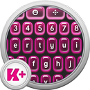 Keyboard Plus Neon Pink APK