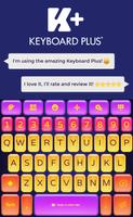Colorful Keyboard Affiche