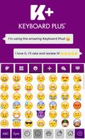 Purple HD Keyboard اسکرین شاٹ 3