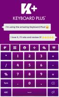 Purple HD Keyboard ภาพหน้าจอ 2