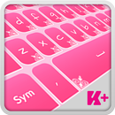 Keyboard Plus Pink HD APK