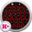 لوحة المفاتيح زائد الأحمر الموضوع APK