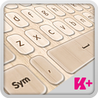 Keyboard Plus Drewno ikona