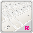 آیکون‌ Keyboard Plus White