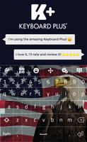 American Keyboard Theme Poster