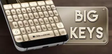 Keyboard Big Keys for Typing