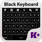 Black Keyboard Theme icône