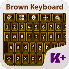 Brown Keyboard Theme icon