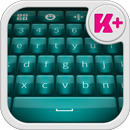 Glow Teal Keyboard Theme APK