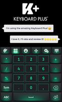 1 Schermata Colore Verde Keyboard Theme