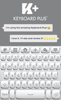Designer Keyboard Theme Plakat