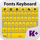 Fonts Keyboard Theme icône
