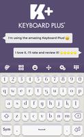 Fancy Keyboard Theme پوسٹر