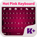 Hot Pink Keyboard Theme APK