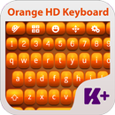 Orange HD Keyboard Theme APK
