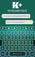 Neon Led Keyboard Theme 포스터