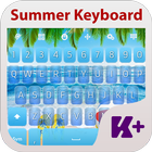 Summer Keyboard Theme icône