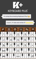 Piano Keyboard Theme ภาพหน้าจอ 1