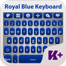 Royal Blue Keyboard Theme APK