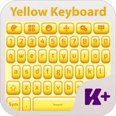 Yellow Keyboard Theme APK download