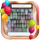 Color Cute Bubbles Keyboard আইকন