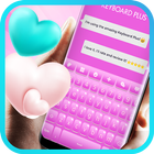 Free Pink Love Keyboard icône