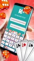 Keyboard Wajah Poker screenshot 2