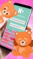 Cute Teddy 🐻  Bear Keyboard screenshot 2