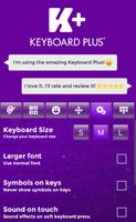 Purple Dust Keyboard capture d'écran 3